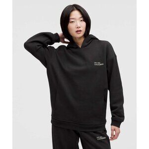 Lululemon Heavyweight Fleece Oversized Hoodie XS Black Warm Soft Cozy Roomy Fit